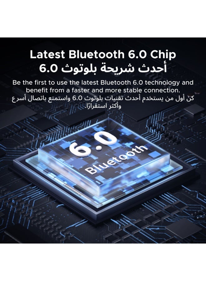 يو جرين يوجرين مستقبل بلوتوث 6.0 للسيارة دعم LDAC، محول 3.5 ملم للسيارة مزود بميكروفون مدمج، محول صوتي للسيارة لإجراء المكالمات بدون استخدام اليدين، متوافق مع مكبرات صوت السيارة وأنظمة الصوت المنزلية - Image 2